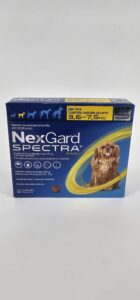 NEXGARD SPECTRA 3.6 - 7.5 KG X 3 (CPR)