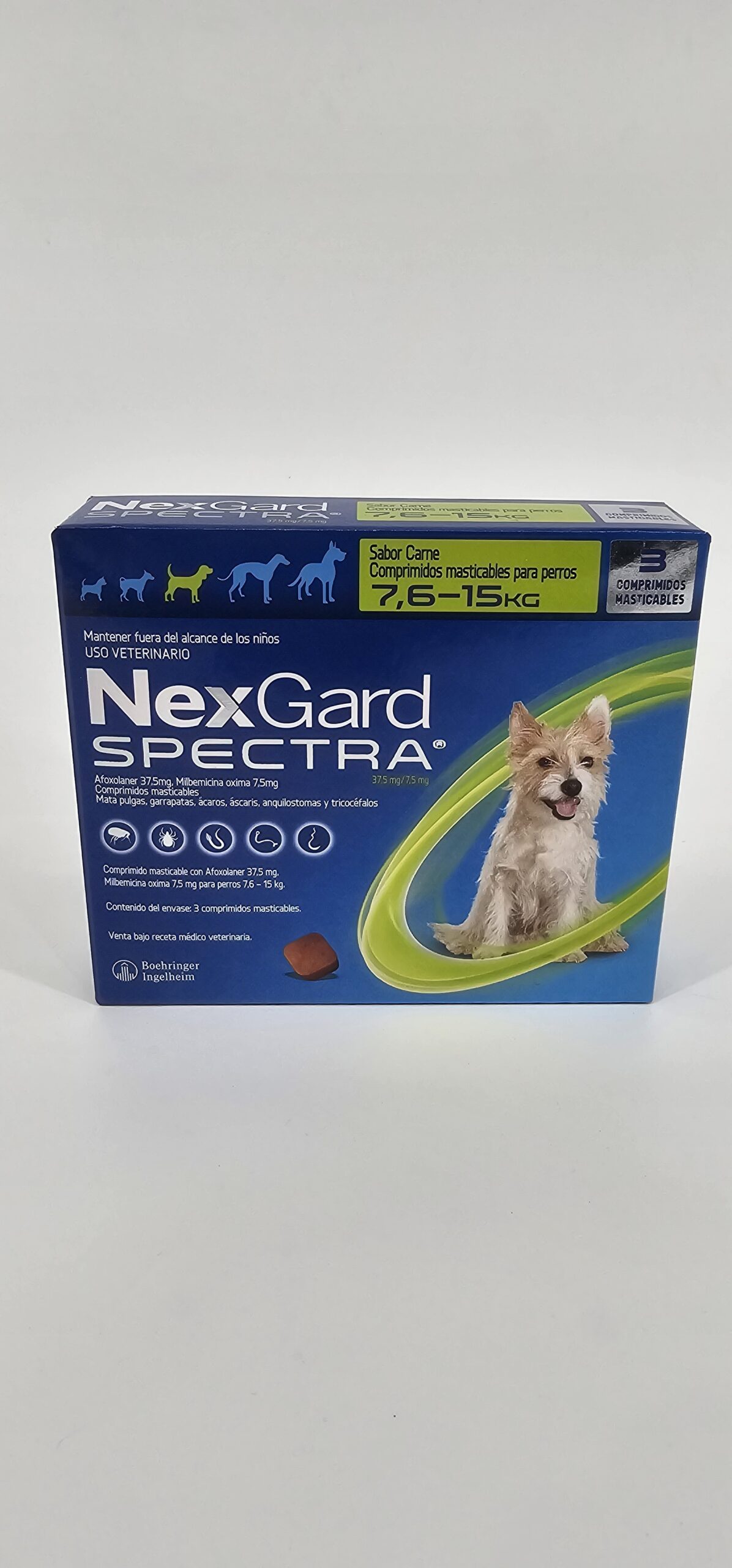 NEXGARD SPECTRA 7.6-15 KG X 3 (CPR)