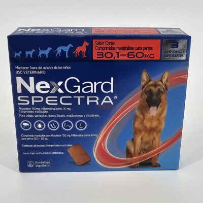 NEXGARD SPECTRA 30.1 - 60 KG X 3 (CPR)