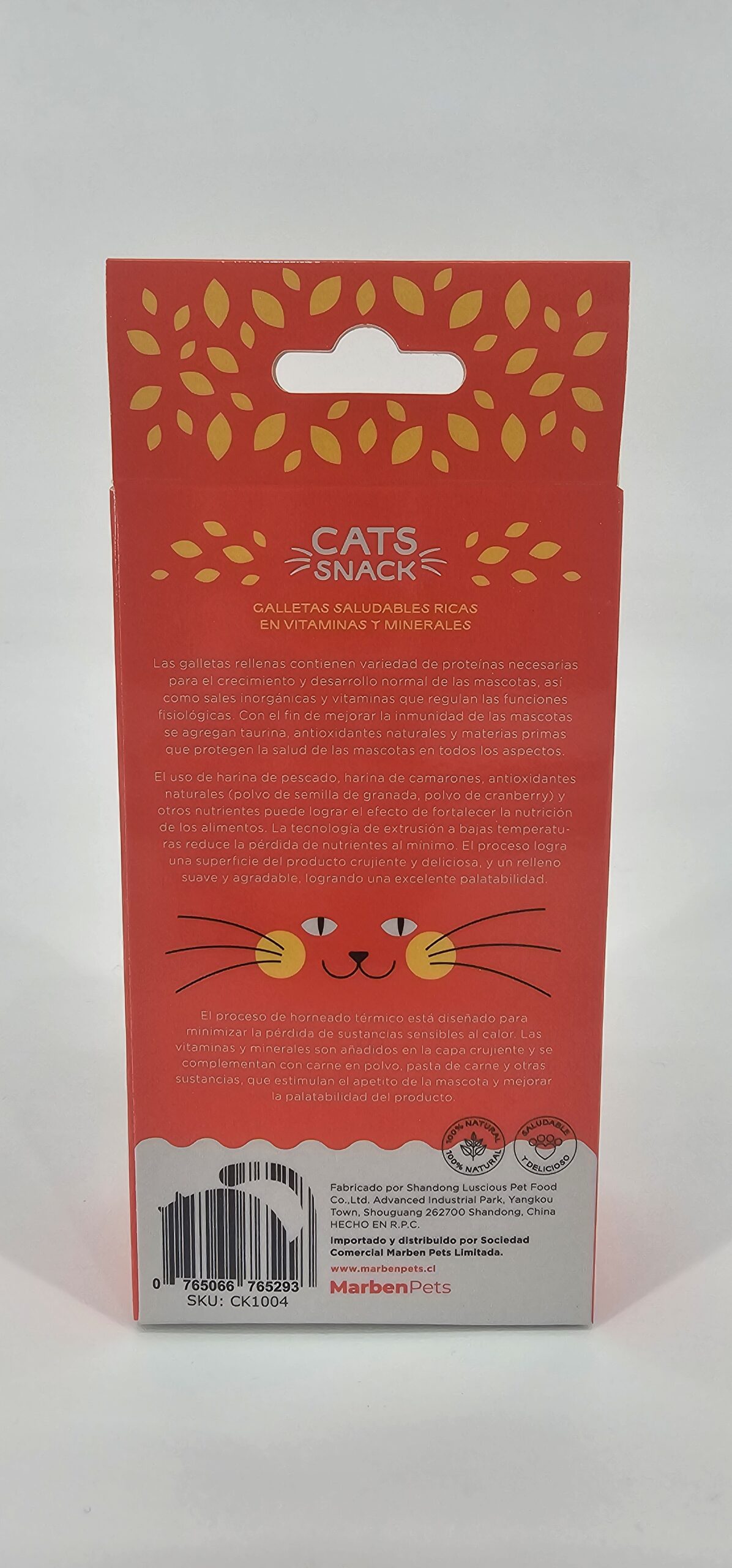 MARBENPETS CATS SNACK ATUN CON POLLO 80 GR - Imagen 2