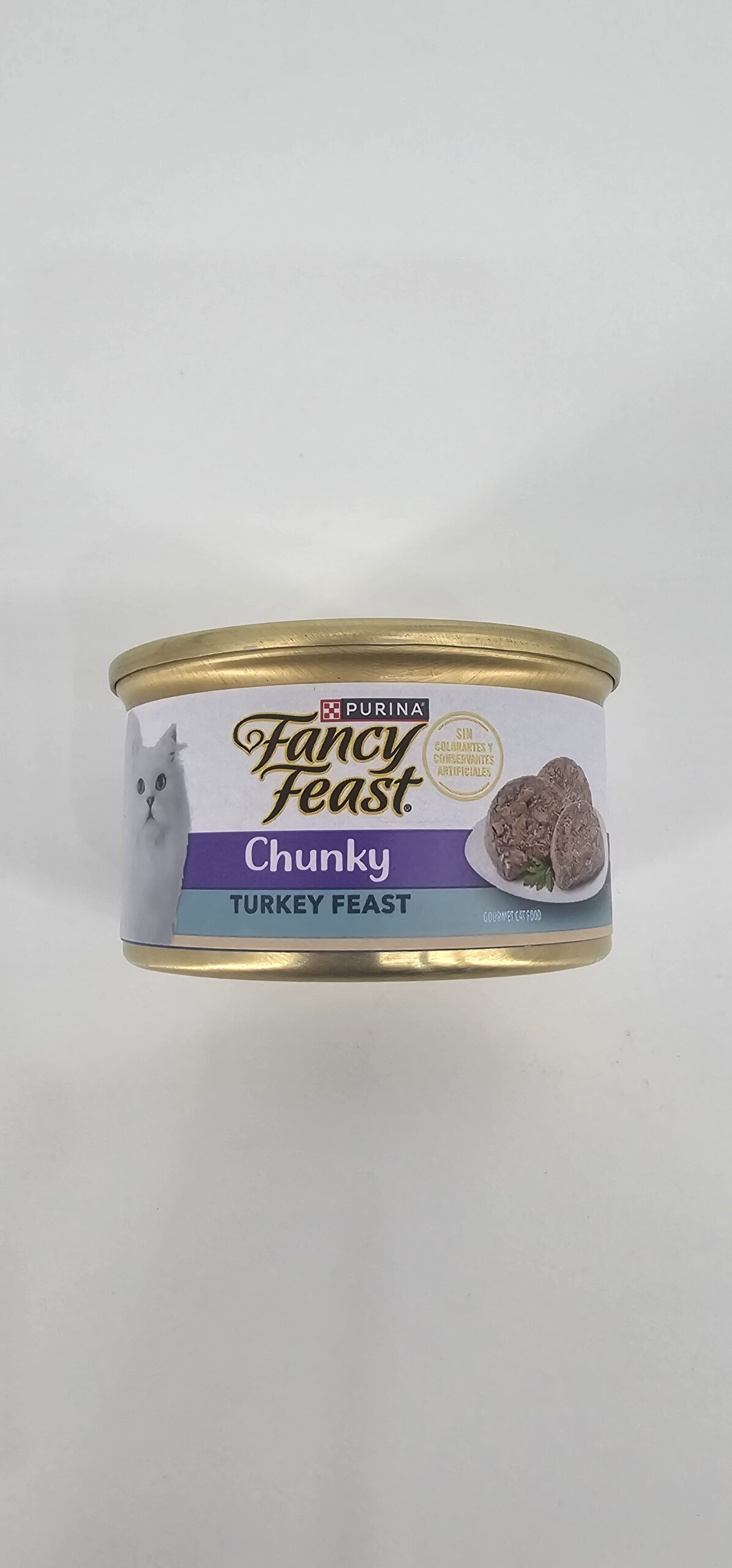 FANCY FEAST GATO LATA TROZOS PAVO 85 GR