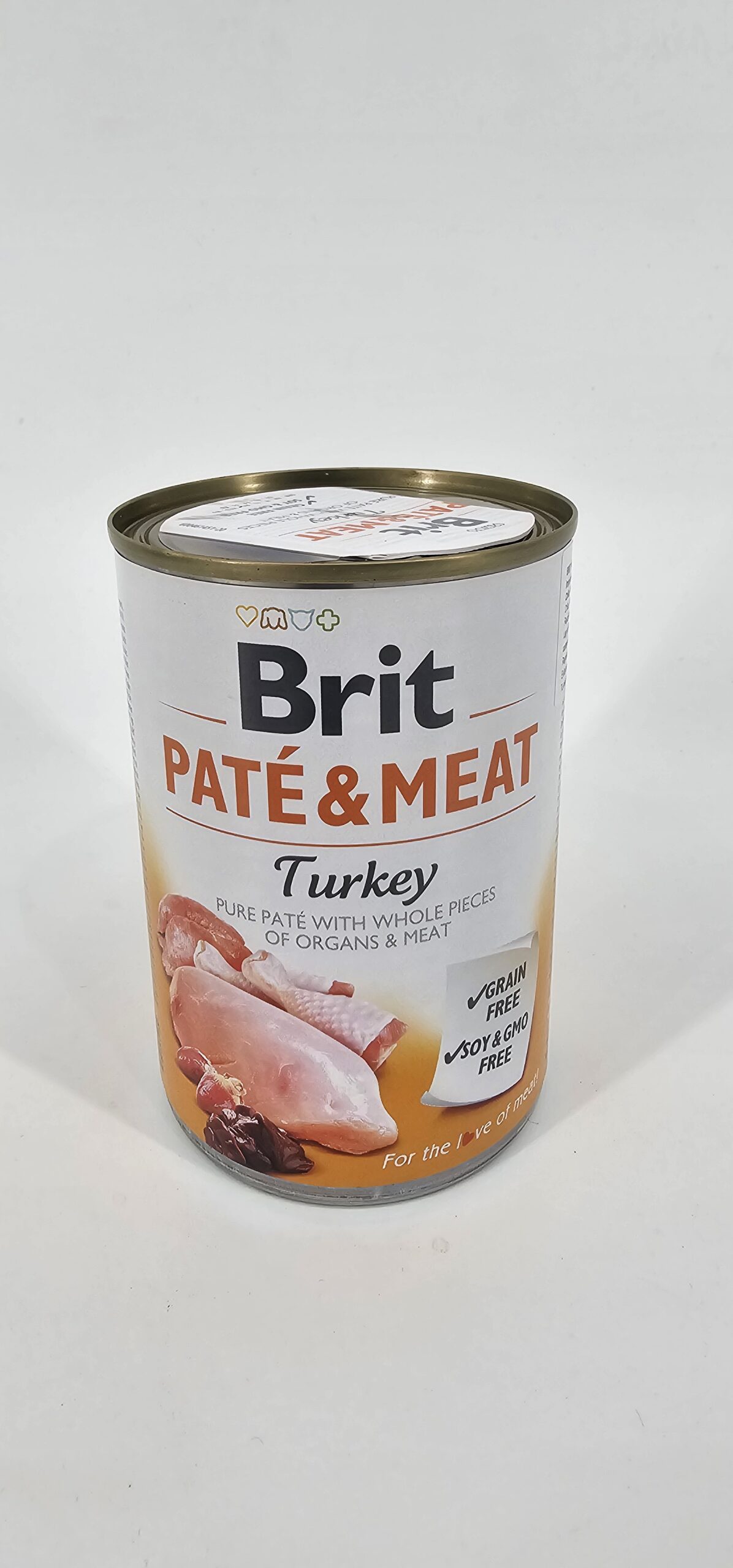 BRIT PERRO LATA PATE & MEAT PAVO 400 GR