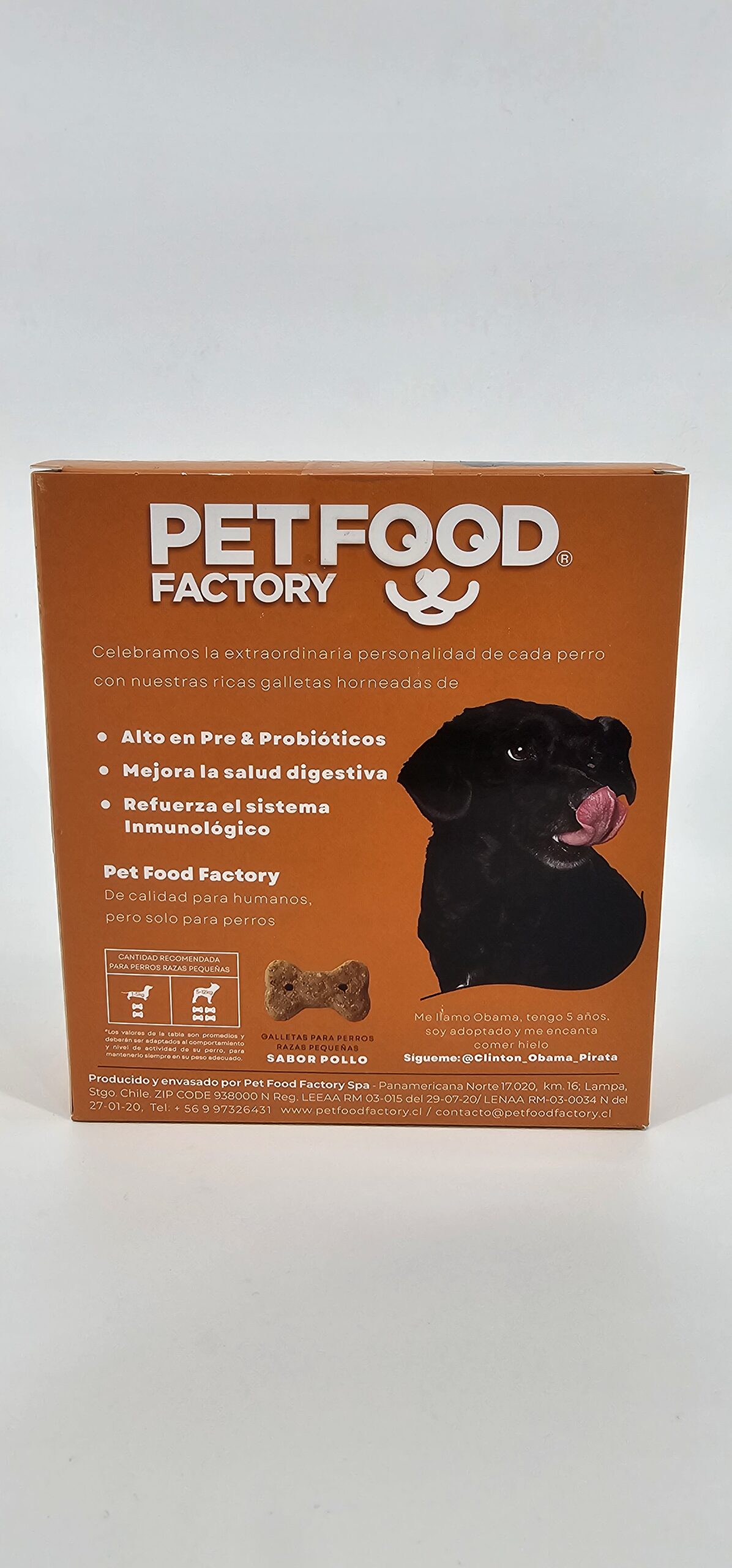 PETFOOD FACTORY GALLETA PERRO RAZA PEQUEÑA POLLO 350 GR - Imagen 2
