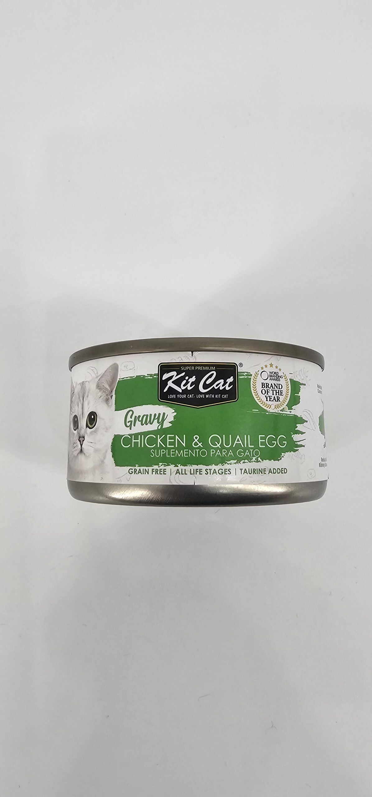 KIT CAT LATA GATO GRAVY POLLO Y CODORNIZ 70 GR