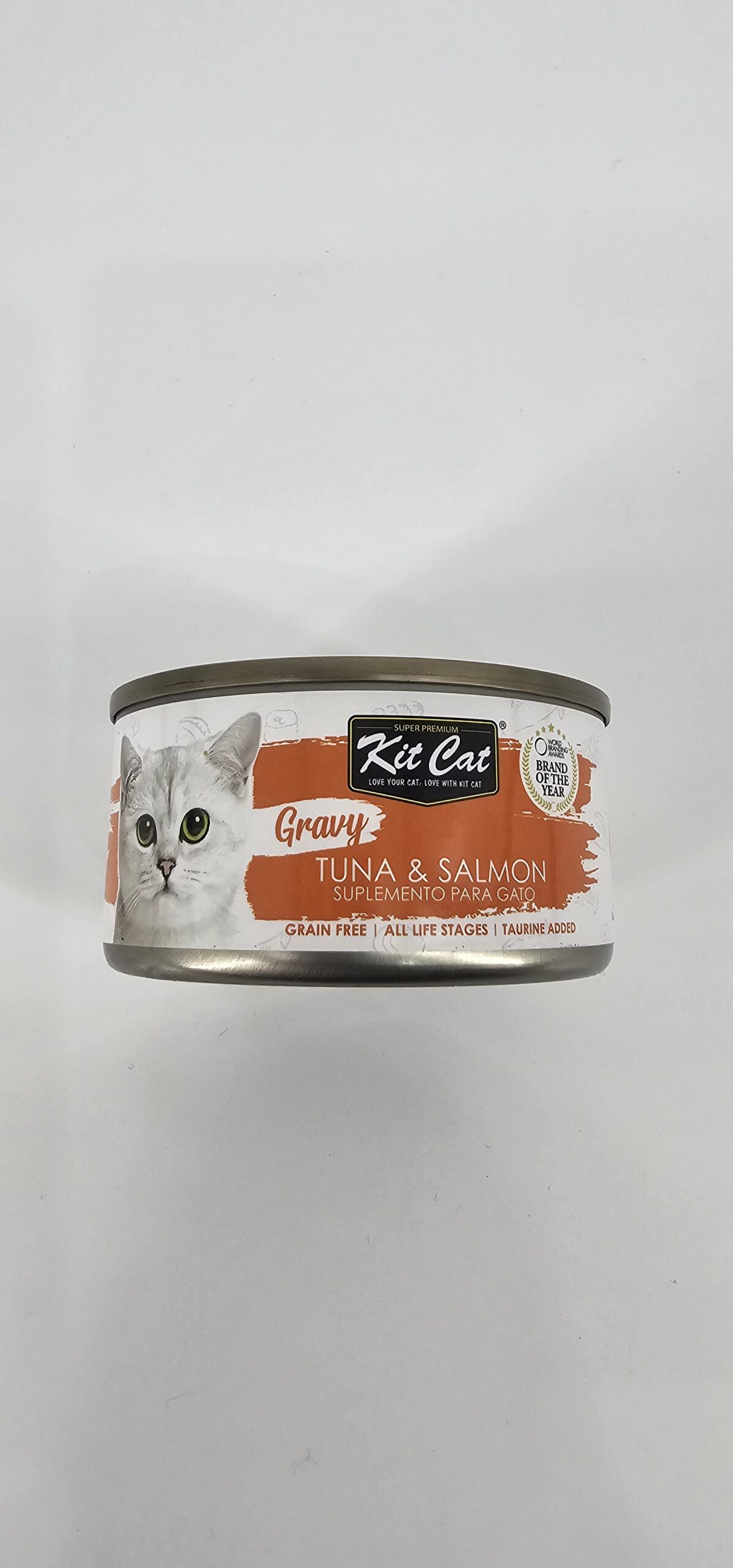 KIT CAT LATA GATO GRAVY ATUN Y SALMON 70 GR