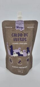 WINGA PERRO CALDO DE HUESOS 250 GR