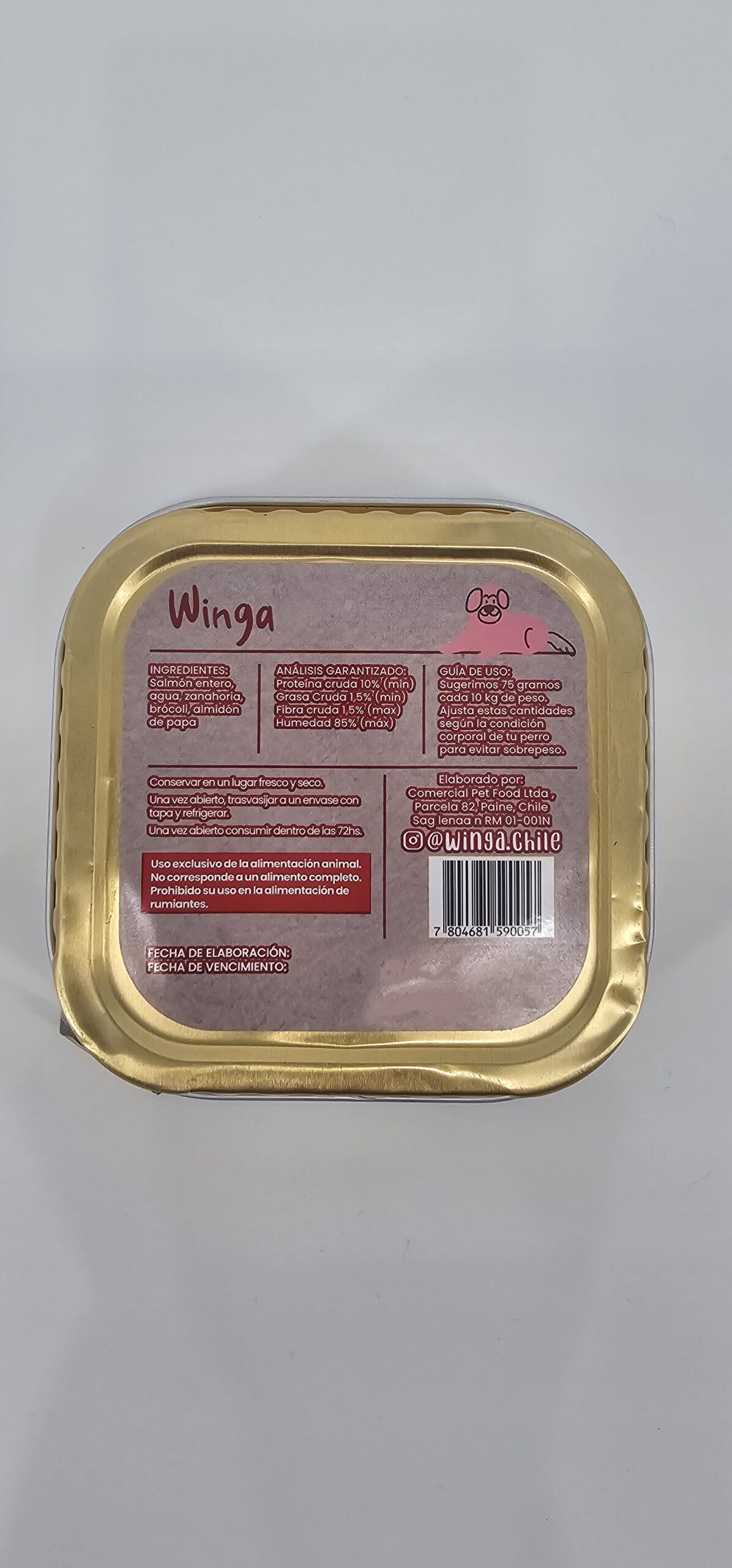 WINGA PERRO SALMON ENERGY 300 GR - Imagen 2