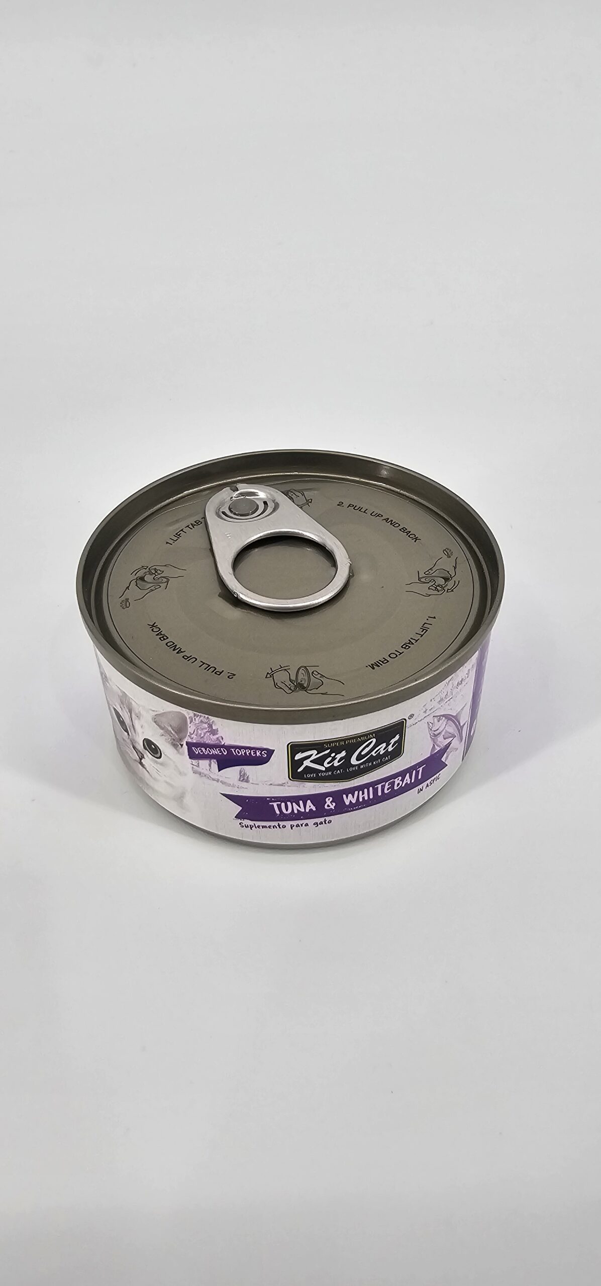 KIT CAT GATO LATA ATUN Y WHITEBAIT 70 GR - Imagen 2