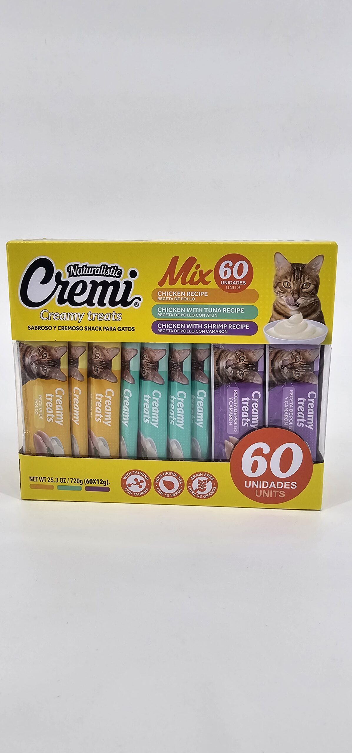 NATURALISTIC CREMI CREAMY TREATS MIX X 60 (U)