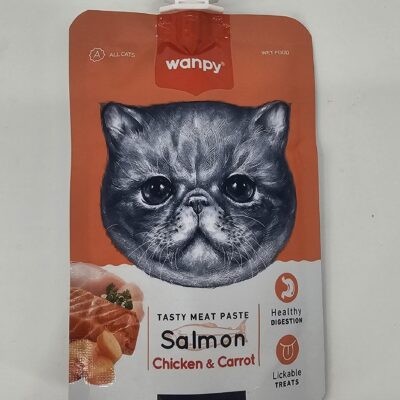 WANPY GATO SNACK PATO Y ZAPALLO 90 GR