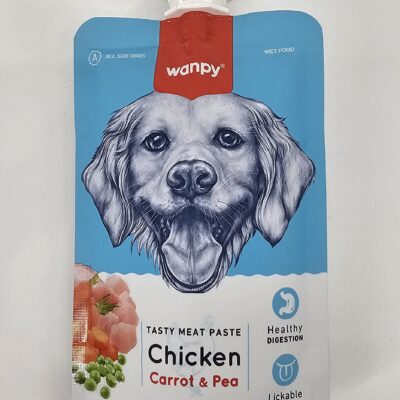 WANPY GATO SNACK ATUN POLLO Y ZANAHORIA 90 GR