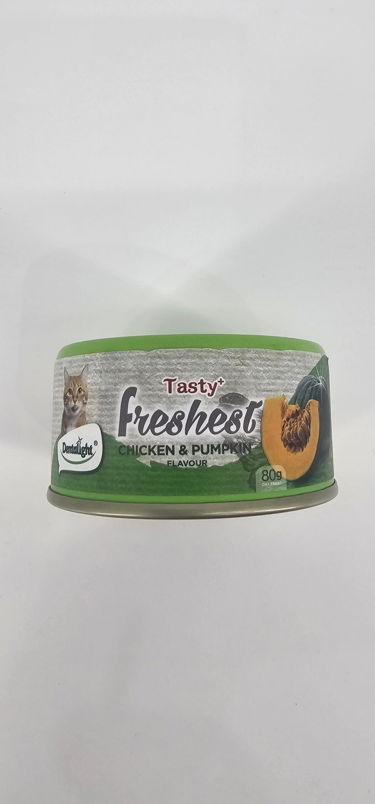 TASTY FRESHEST LATA GATO POLLO Y ZAPALLO 80 GR