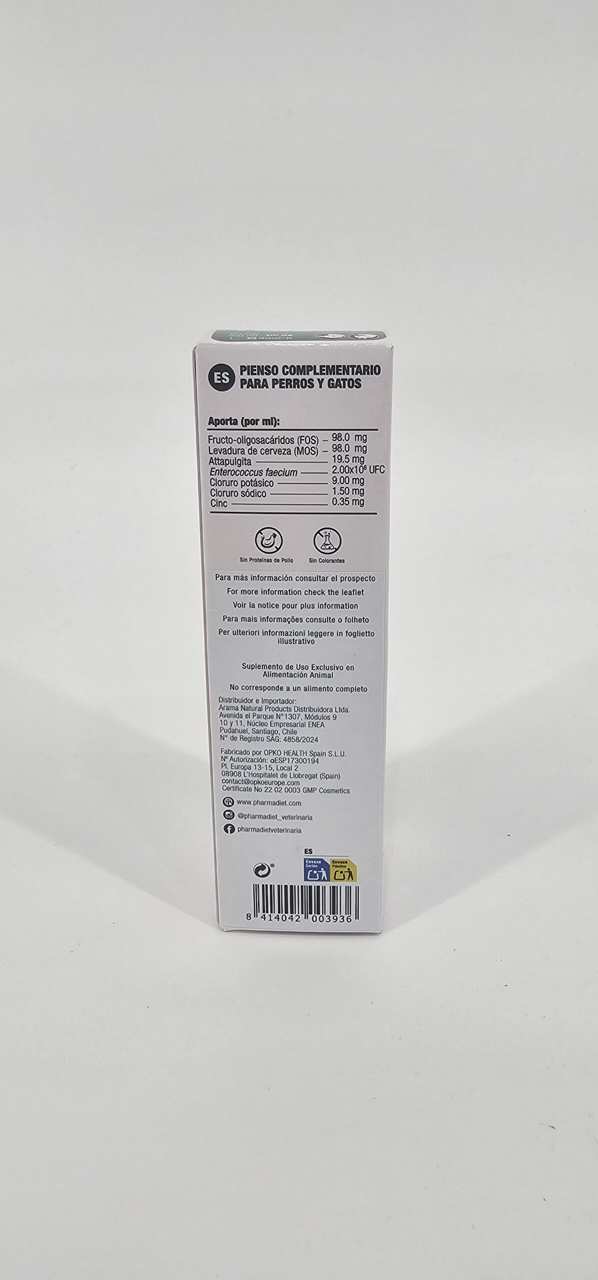 DAFORTE GEL ORAL 20 ML - Imagen 2