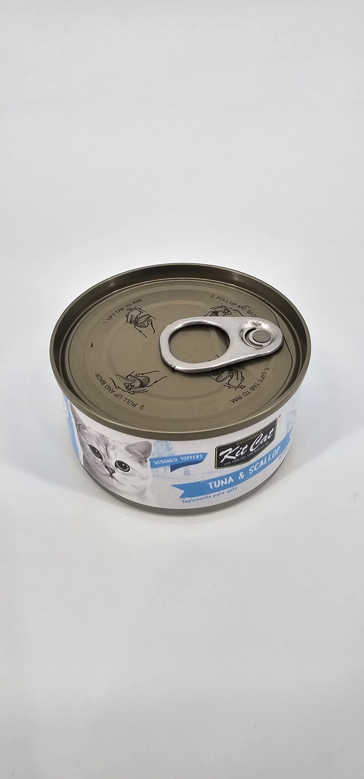 KIT CAT GATO LATA ATUN Y OSTION 80 GR - Imagen 2