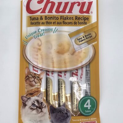CHURU GATO ATUN Y BONITO 56 GR