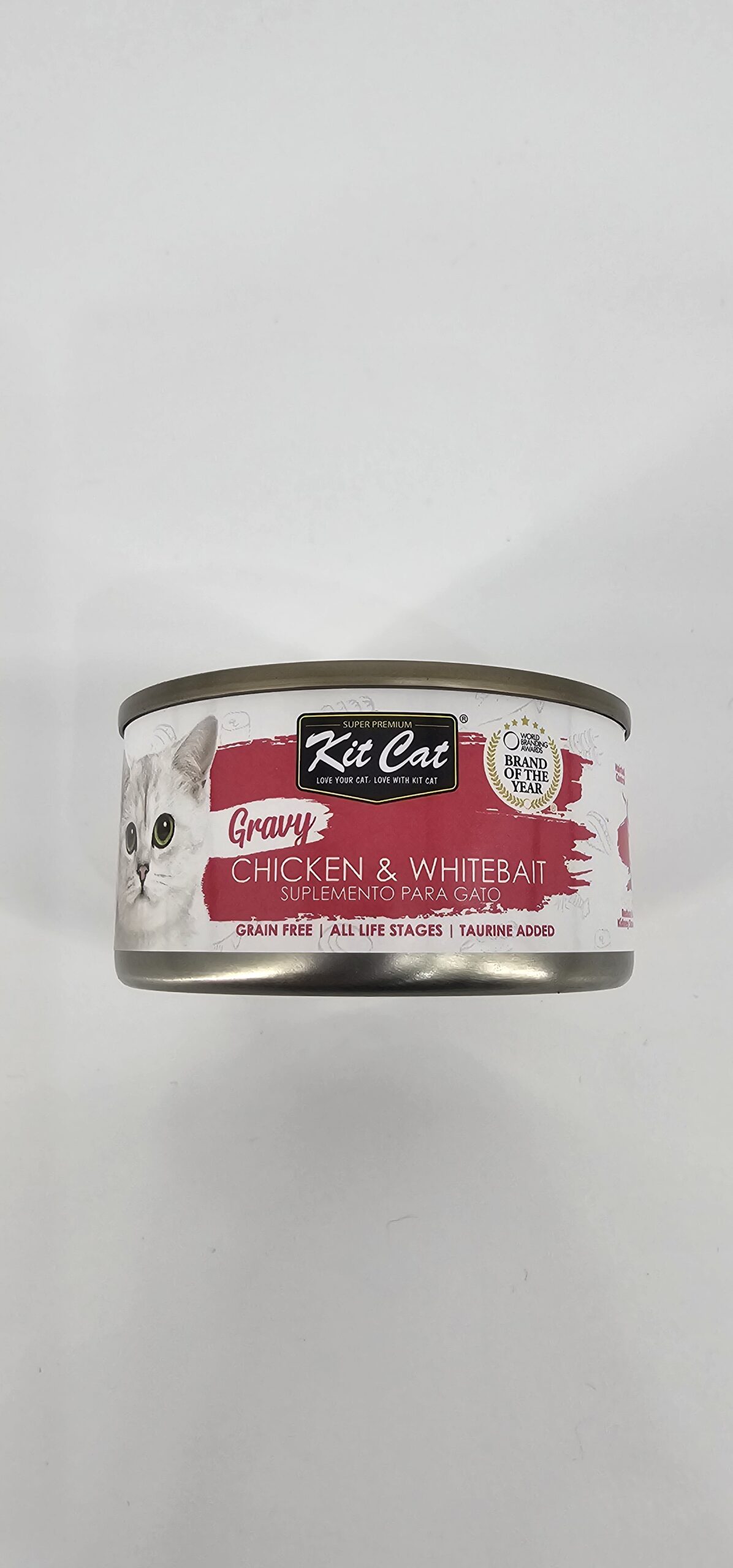 KIT CAT GATO LATA GRAVY POLLO Y WHITEBAIT 70 GR