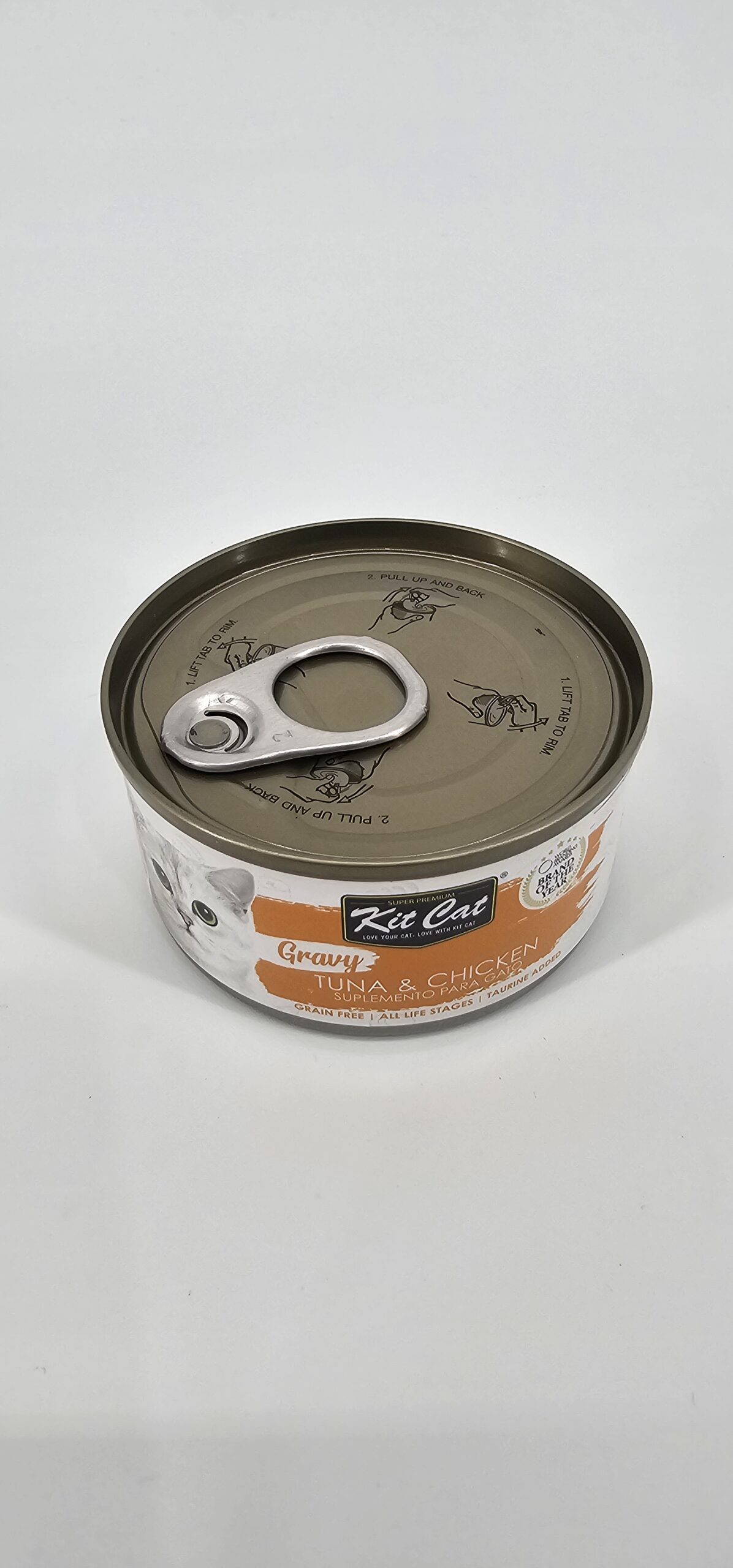 KIT CAT GATO LATA GRAVY ATUN Y POLLO 70 GR - Imagen 2