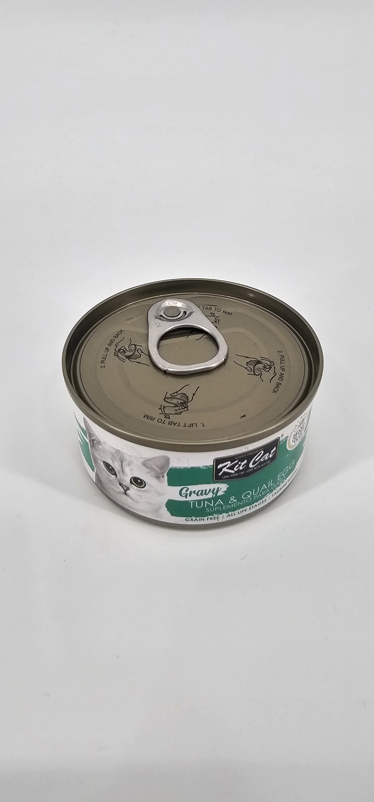 KIT CAT GATO LATA GRAVY ATUN Y HUEVO DE CODORNIZ 70 GR - Imagen 2