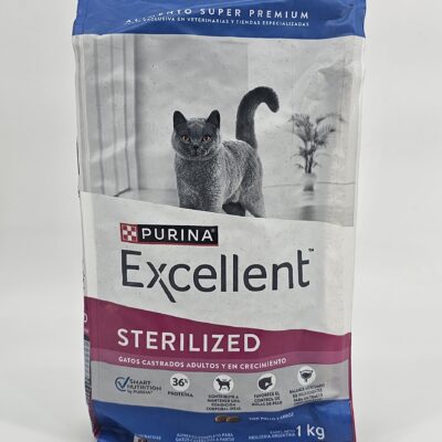 PURINA GATO EXCELLENT STERILIZED 1 KG
