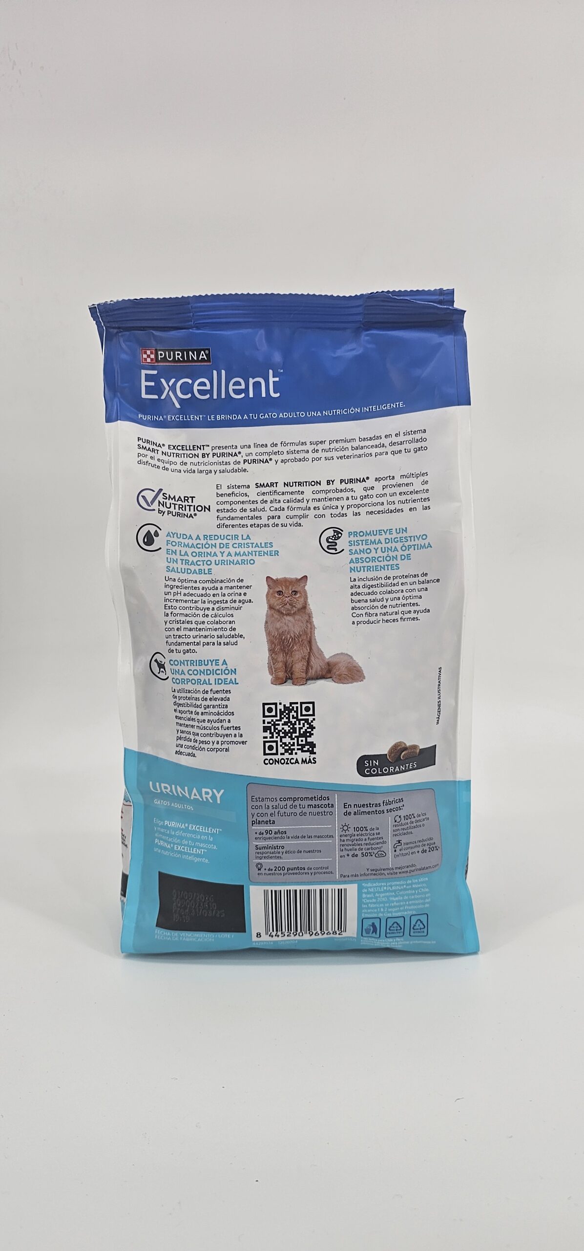 PURINA GATO EXCELLENT URINARY ADULTO 1 KG - Imagen 2