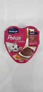 VITAKRAFT GATO LATA POESIE CREATION VACUNO Y ZANAHORIA 85 GR