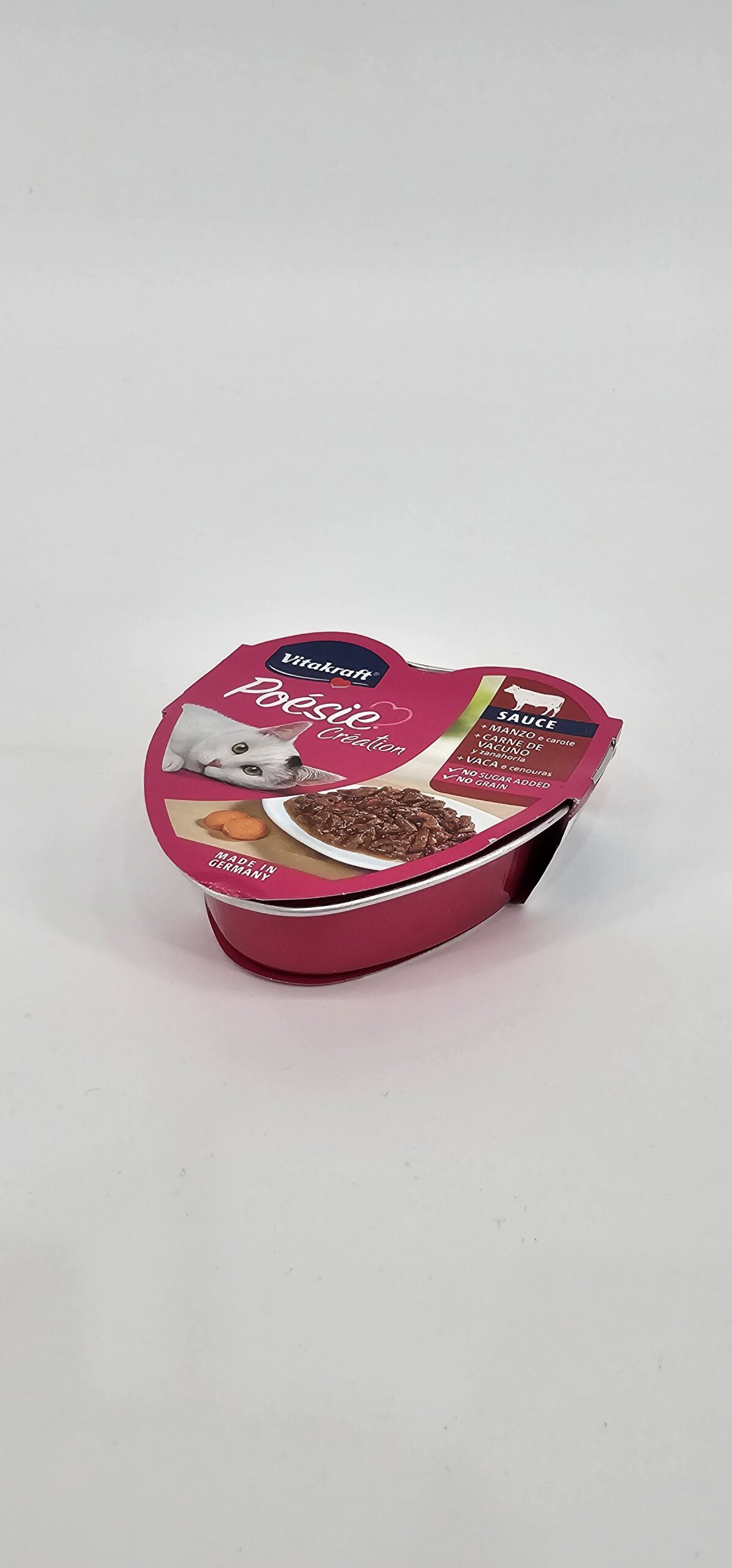 VITAKRAFT GATO LATA POESIE CREATION VACUNO Y ZANAHORIA 85 GR - Imagen 3