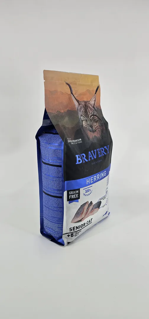 BRAVERY GATO ARENQUE SENIOR 2 KG - Imagen 3
