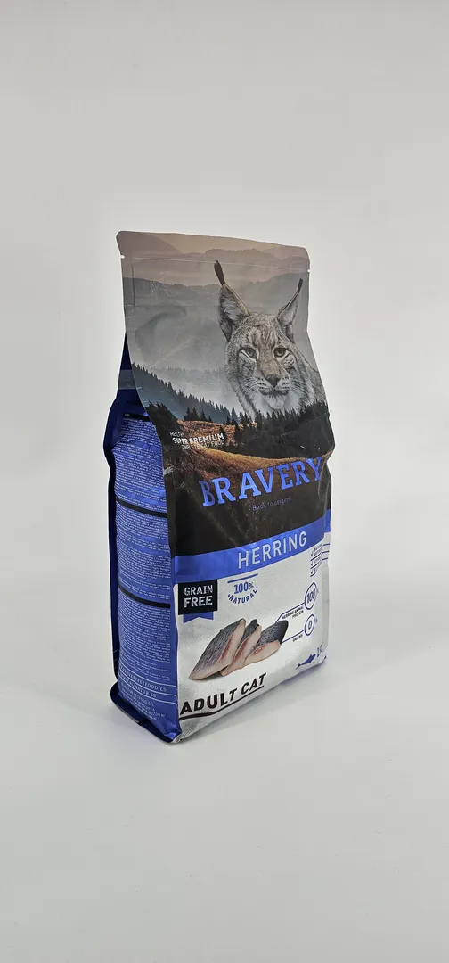 BRAVERY GATO ARENQUE ADULTO 2 KG - Imagen 3