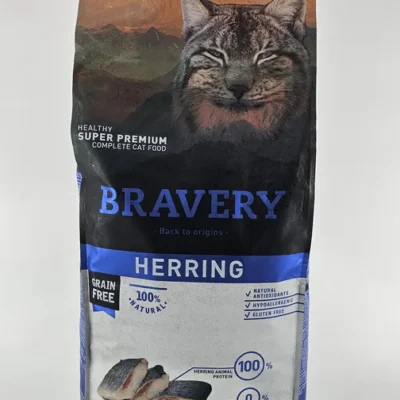 BRAVERY GATO ARENQUE SENIOR 7 KG