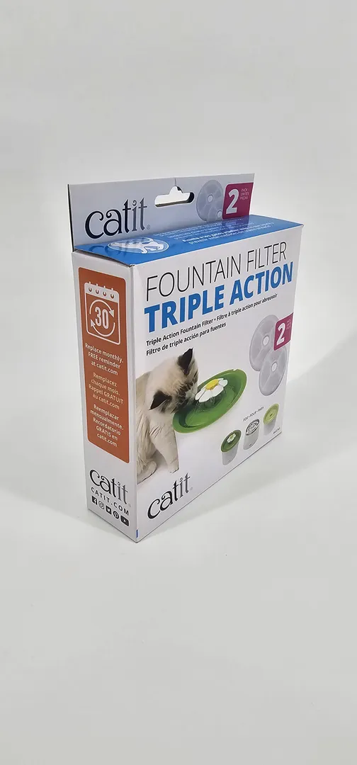 CATIT FILTRO FUENTE TRIPLE ACCION PACK X 2 (U) - Imagen 3