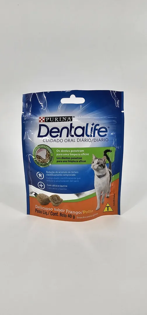 PURINA DENTALIFE GATOS SABOR POLLO 40 GR