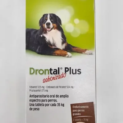 DRONTAL PLUS PERRO RAZA GRANDE X 1 (CPR)