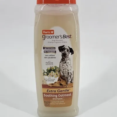 HARTZ GROOMERS BEST EXTRA GENTLE SOOTHING OATMEAL SHAMPOO MANZANILLA 532 ML