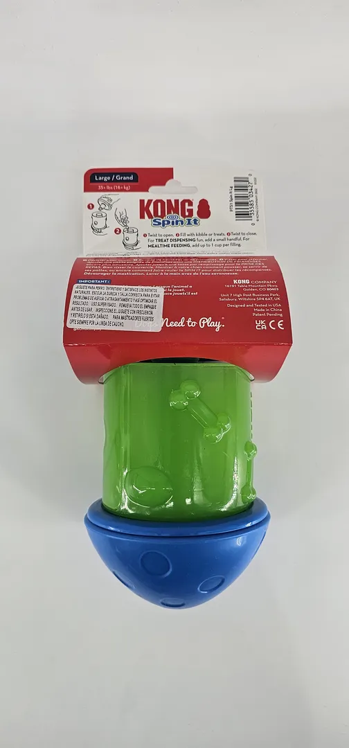 KONG SPIN IT DISPENSADOR INTERACTIVO DE PREMIOS L - Imagen 2