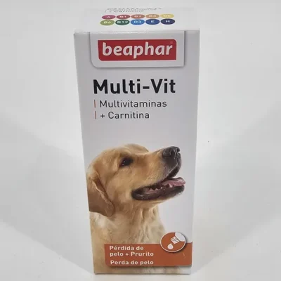 BEAPHAR MULTI-VIT MULTIVITAMINAS CON CARNITINA PARA PERROS (EX LAVETA)