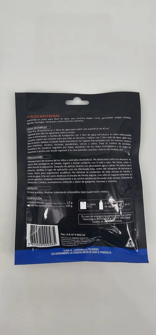 ZECTO PLAGAS RASTRERAS 40 GR - Imagen 2