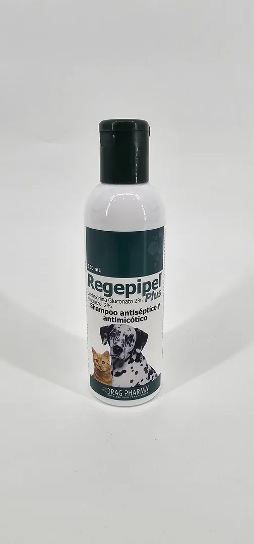 REGEPIPEL PLUS SHAMPOO ANTISEPTICO Y ANTIMICOTICO 150 ML