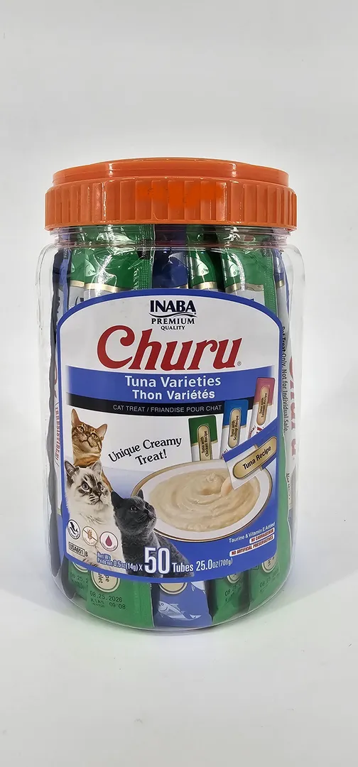 CHURU GATO ATUN VARIEDADES TARRO X 50 (U)