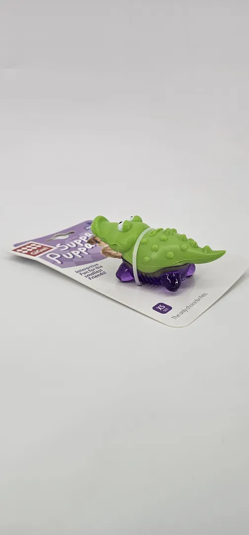 GIGWI SUPPA PUPPA JUGUETE XS VERDE - Imagen 2