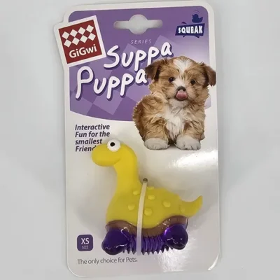 GIGWI SUPPA PUPPA JUGUETE XS DINOSAURIO