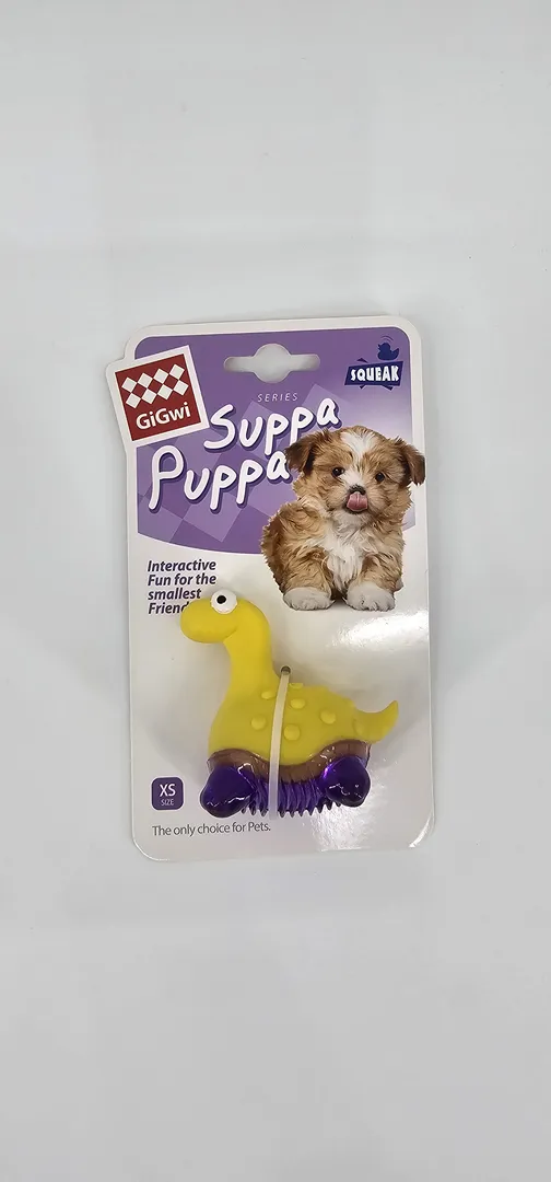 GIGWI SUPPA PUPPA JUGUETE XS DINOSAURIO