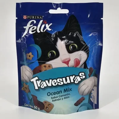 PURINA FELIX TRAVESURAS OCEAN MIX 60 GR