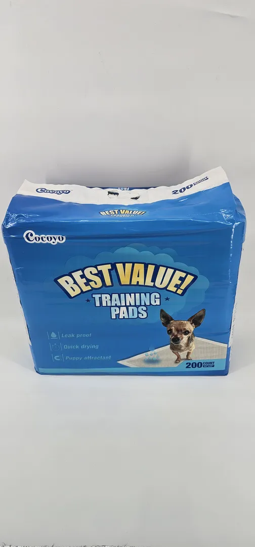 COCOYO BEST VALUE TRAINING PADS X 200 (U)