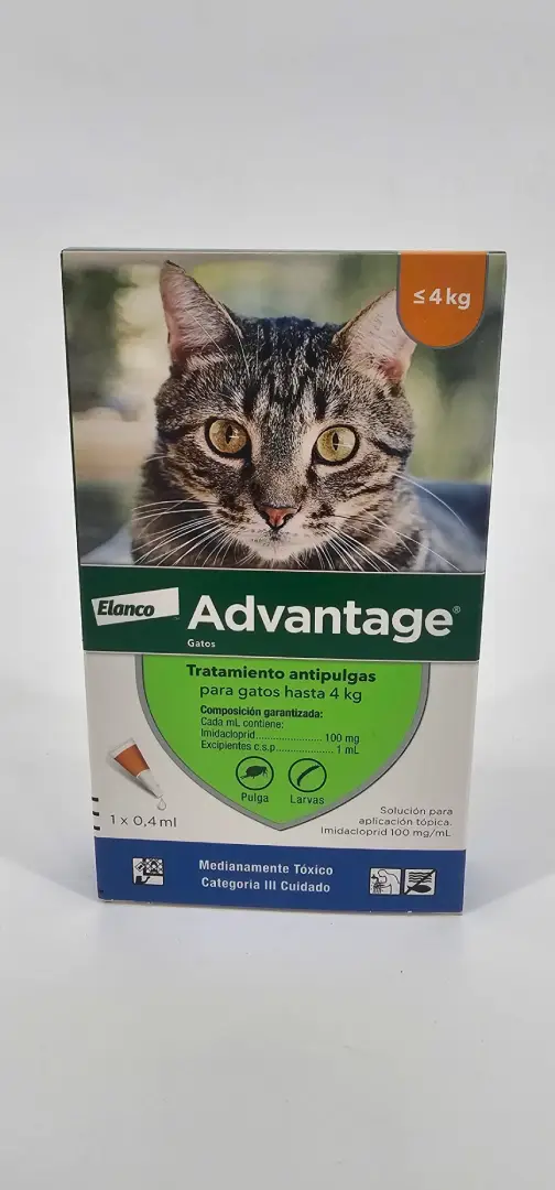 ADVANTAGE GATOS HASTA 4 KG