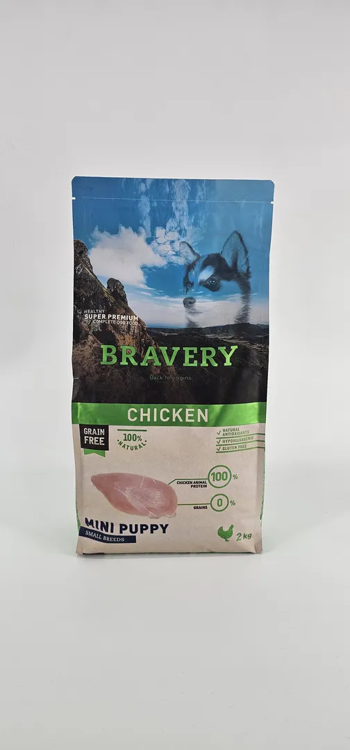 BRAVERY PERRO SMALL BREEDS CHICKEN MINI CACHORRO 2 KG