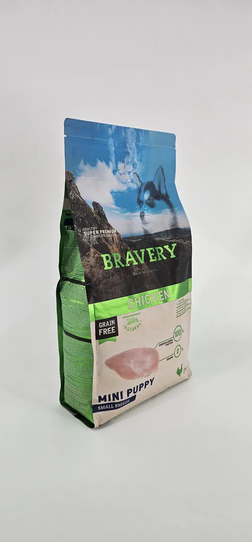 BRAVERY PERRO SMALL BREEDS CHICKEN MINI CACHORRO 2 KG - Imagen 3