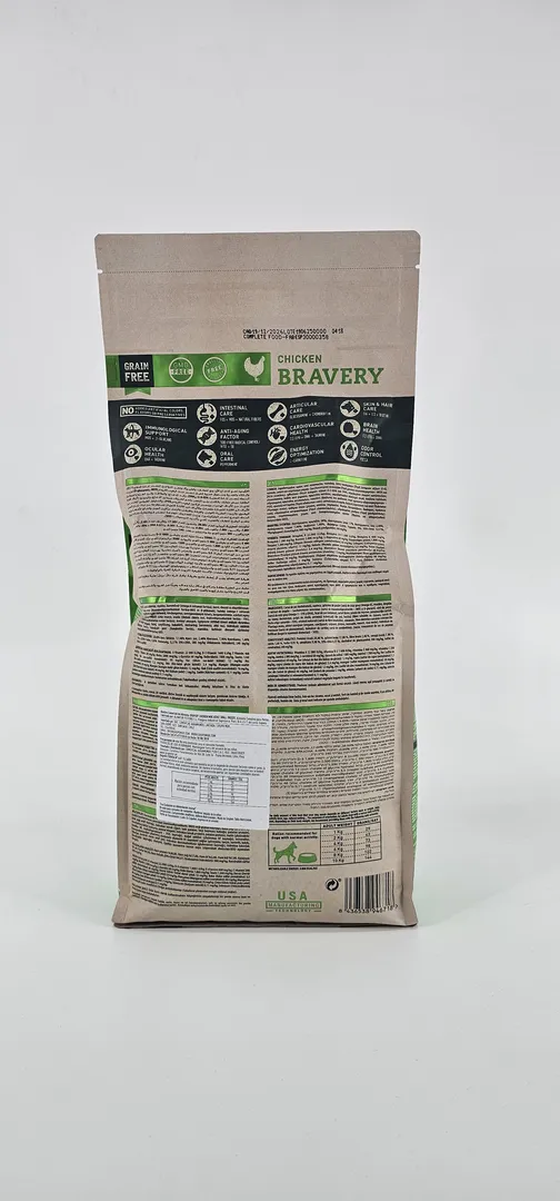 BRAVERY PERRO POLLO MINI ADULTO 2 KG - Imagen 2