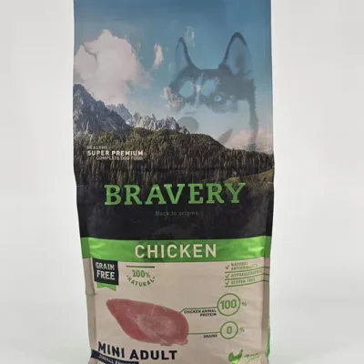 BRAVERY PERRO SMALL BREEDS POLLO MINI ADULTO 2 KG
