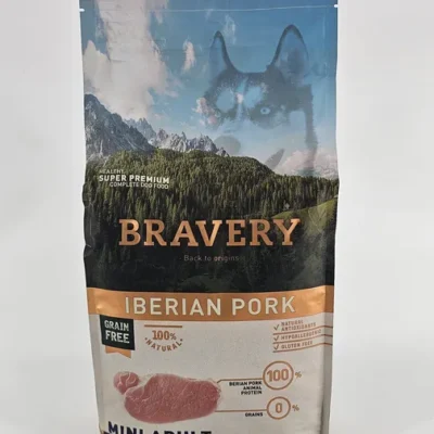 BRAVERY PERRO SMALL BREEDS CERDO IBERICO MINI ADULTO 2 KG