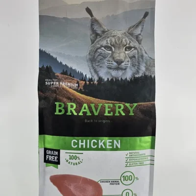 BRAVERY GATO POLLO ADULTO STERILIZED 2 KG